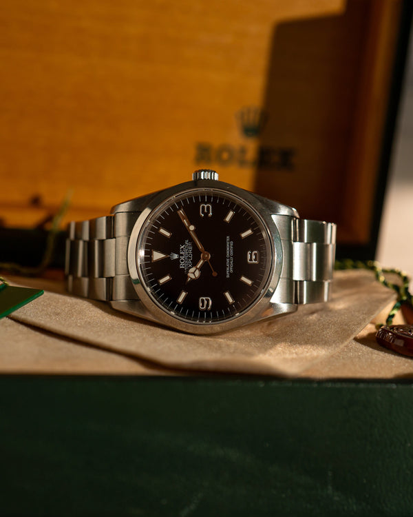 Rolex Explorer 14270 - Frosted Dial - Box & Papers (1995)