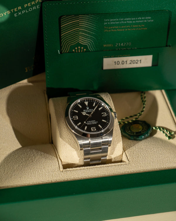 Rolex Explorer 214270 – Full Set (2021)
