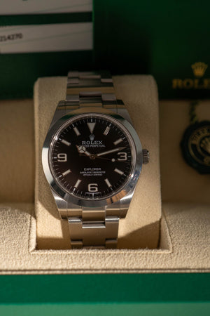 Rolex Explorer 214270 - Mk2 Dial - Full Set 2019