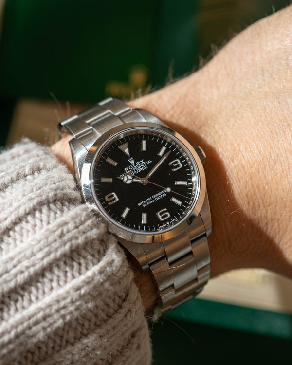 Rolex Explorer 36 124270 - Black Dial - Full Set (2021)