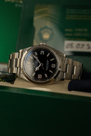 Rolex Watch Explorer 36 124270 - Black Dial - Full Set + Original Invoice - 2022
