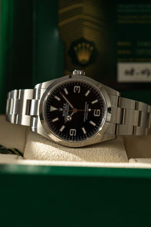 Rolex Watch Explorer 36 124270 - Black Dial - Full Set + Original Invoice - 2026