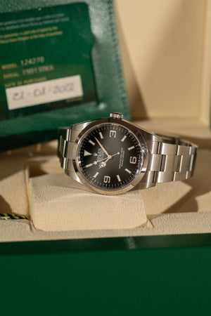 Rolex Explorer 36 124270 – Box & Card (2022)