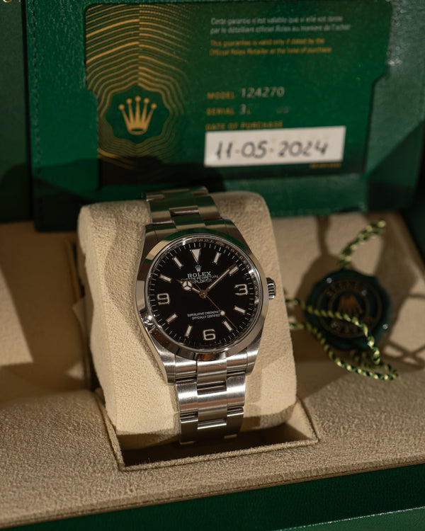 Rolex Explorer 36 124270 – Full Set (2024)