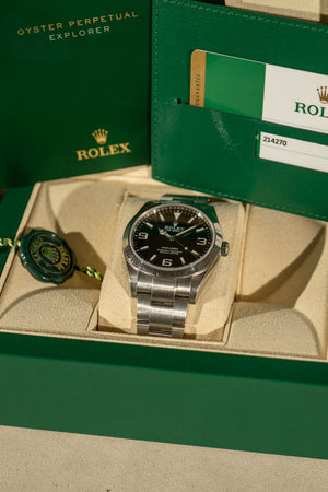 Rolex Explorer 39 214270 – Full Set (2017)
