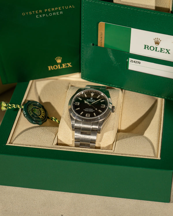 Rolex Explorer 39 214270 – Full Set (2017)
