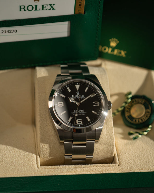 Rolex Explorer 39 214270 - Full Set (2017)