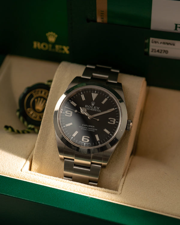 Rolex Explorer 39 214270 - Full Set (2018)