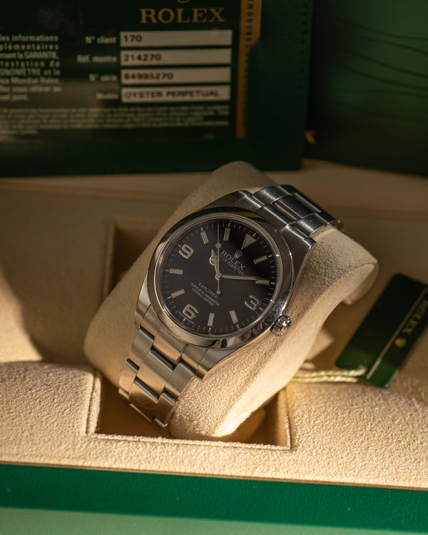 Rolex Explorer 39 214270 MK1 - Full Set (2012)