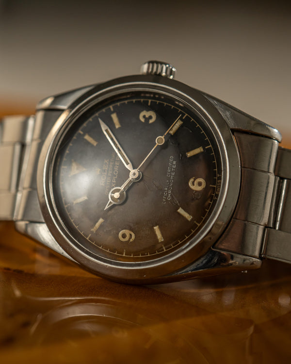 Rolex Watch Explorer 6610 - Gilt Tropical Dial - Watch Only - ca. 1958