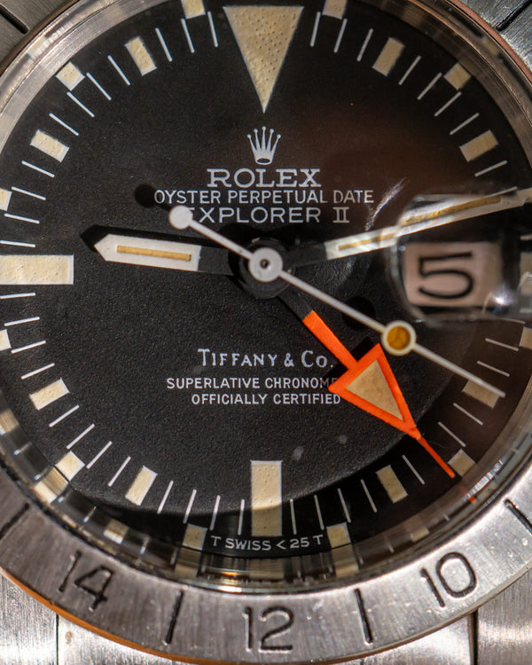 Rolex Watch Explorer II 1655 "Freccione" - Tiffany & Co. Dial - Watch Only (ca. 1978)