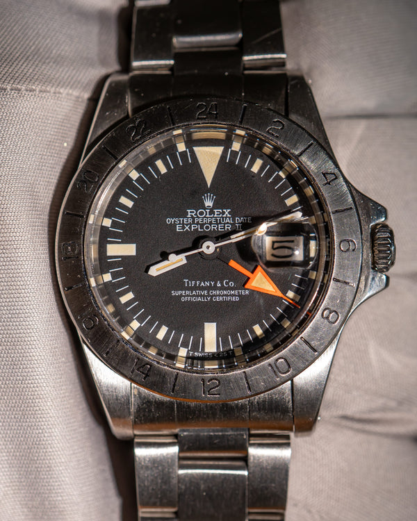 Rolex Watch Explorer II 1655 "Freccione" - Tiffany & Co. Dial - Watch Only (ca. 1978)