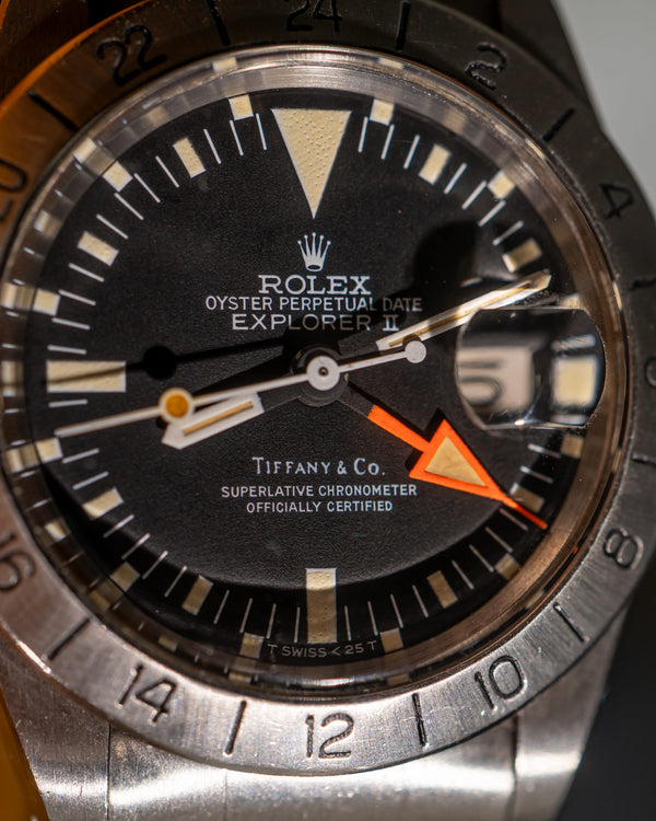 Rolex Watch Explorer II 1655 "Freccione" - Tiffany & Co. Dial - Watch Only (ca. 1978)