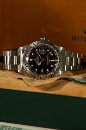 Rolex Explorer II 16570 – Black Dial – Box & Papers (1999)