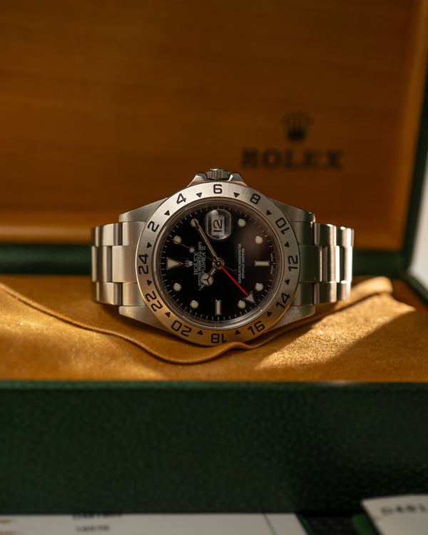 Rolex Explorer II 16570 - Black Dial - Box & Papers (2005)