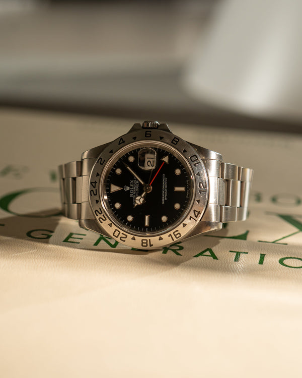Rolex Explorer II 16570 - Black Dial (ca. 1998)
