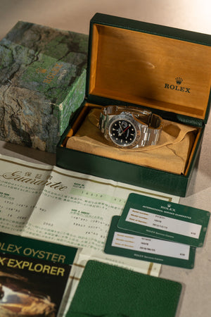 Rolex Explorer II 16570 – Black Dial – Full Set (2003)