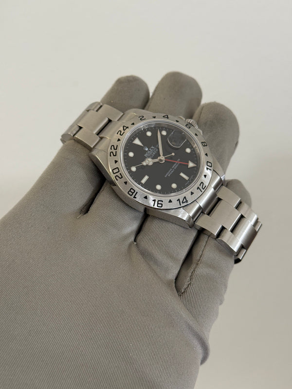 Rolex Watch Explorer II 16570 - Black Dial - Full Set - 2011