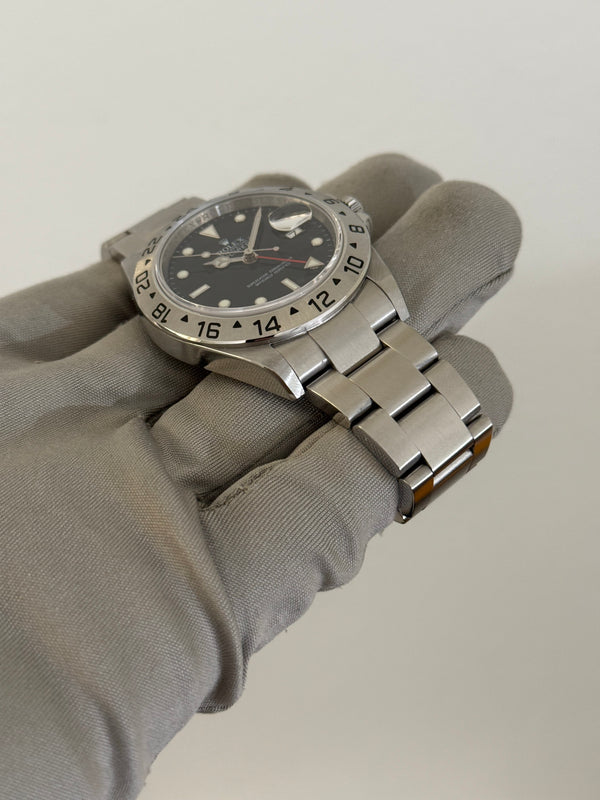 Rolex Watch Explorer II 16570 - Black Dial - Full Set - 2011