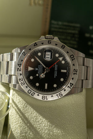 Rolex Watch Explorer II 16570 - Black Dial - Full Set - 2011