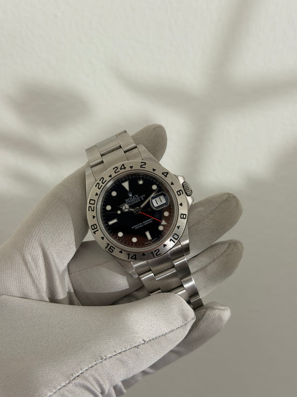 Rolex Watch Explorer II 16570 - Black Dial - Full Set - 2011