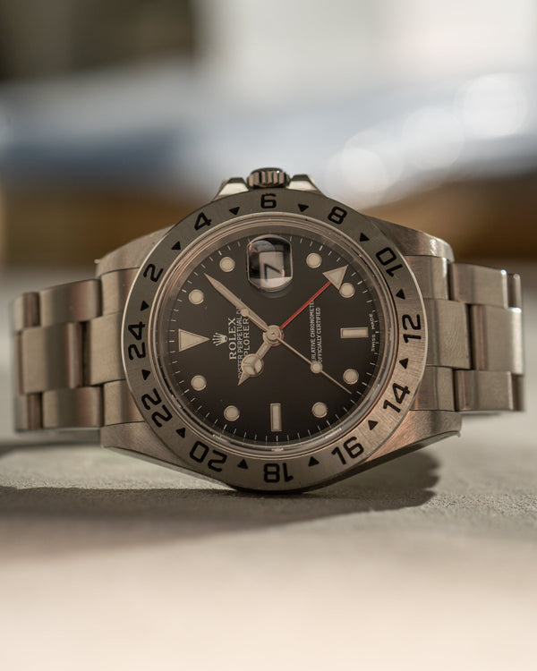 Rolex Explorer II 16570 - Black Dial - New Old Stock (ca. 2002)