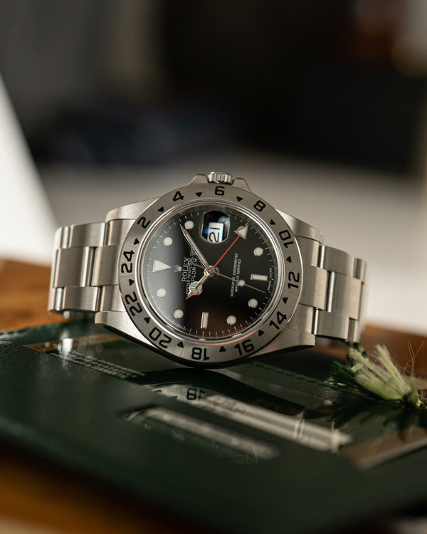 Rolex Watch Explorer II 16570 - Black Dial - New Old Stock - Full Set - 2011