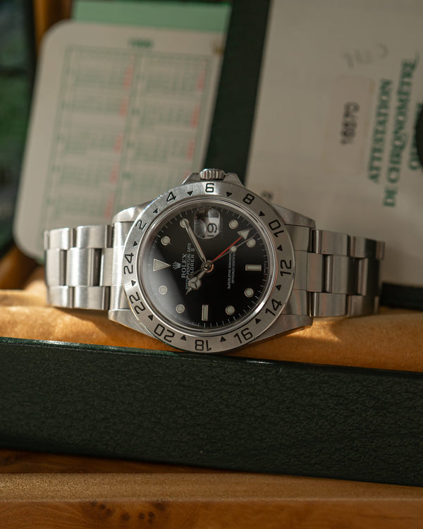Rolex Watch Explorer II 16570 - Black Swiss Only Dial - Full Set - 1999