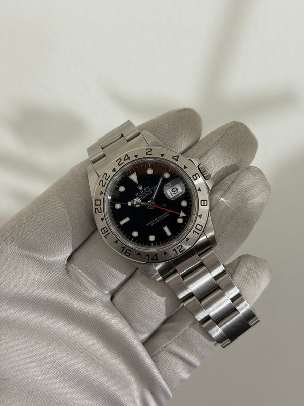 Rolex Watch Explorer II 16570 - Black Swiss Only Dial - Full Set - 1999