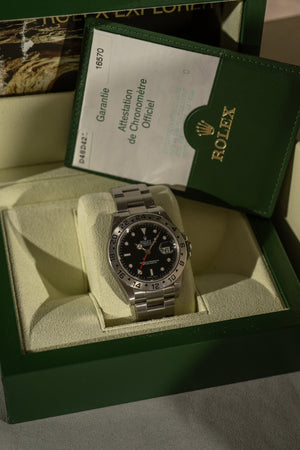 Rolex Explorer II 16570 – Box & Papers (2006)