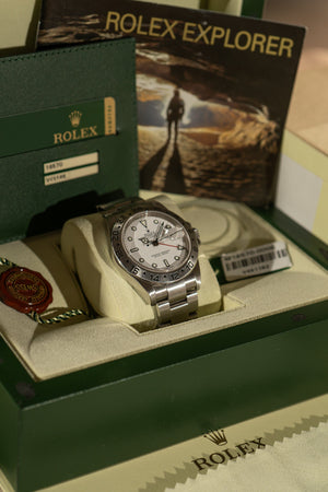 Rolex Explorer II 16570 – Polar Dial 3186 – Full Set (2009)