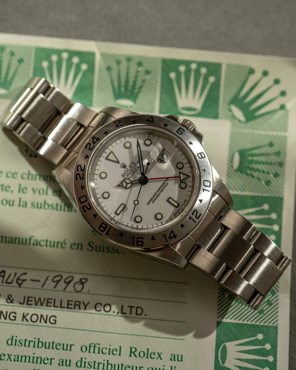Rolex Explorer II 16570 - Polar Dial - With Papers (1998)