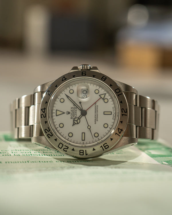 Rolex Explorer II 16570 - Polar Dial - With Papers (1998)