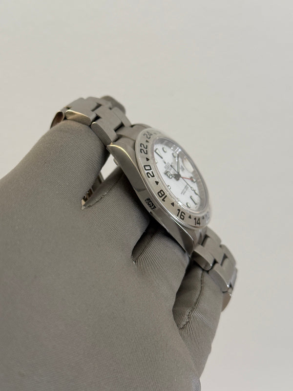 Rolex Watch Explorer II 16570 Polar - New Old Stock Full Stickers - Full Set - 2019