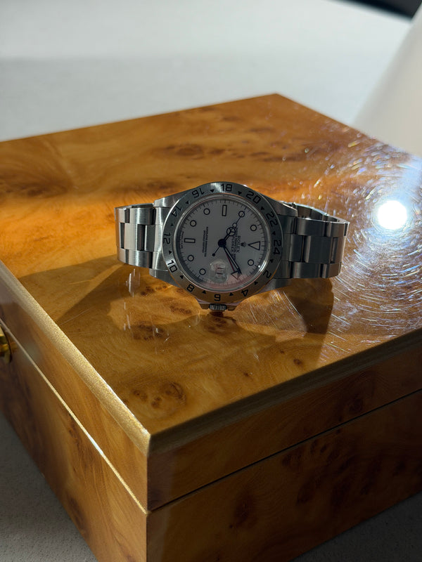 Rolex Watch Explorer II 16570 - Polar - Tritium Dial - Watch Only (1996)