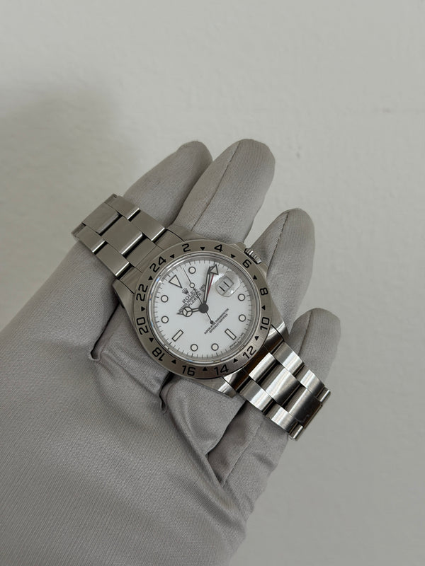 Rolex Watch Explorer II 16570 - Polar - Tritium Dial - Watch Only (1996)
