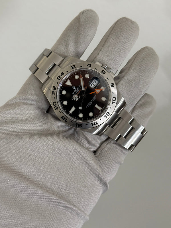 Rolex Watch Explorer II 216570 - Black Dial - Full Set - 2021