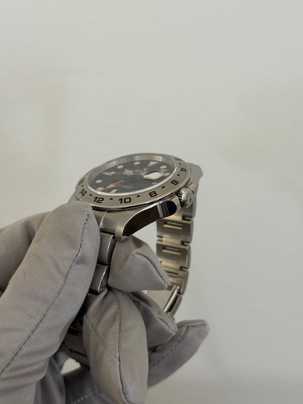 Rolex Watch Explorer II 216570 - Black Dial - Full Set without Outer Box - 2019