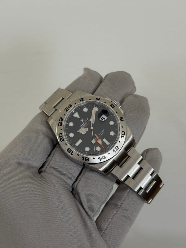 Rolex Watch Explorer II 216570 - Black Dial - Full Set without Outer Box - 2019
