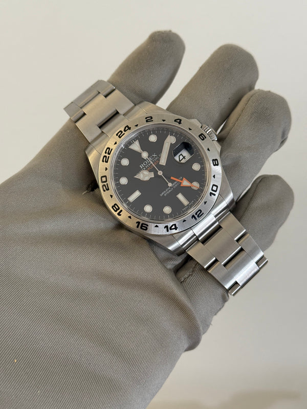 Rolex Watch Explorer II 216570 - Black Dial - Papers & Tag - 2018