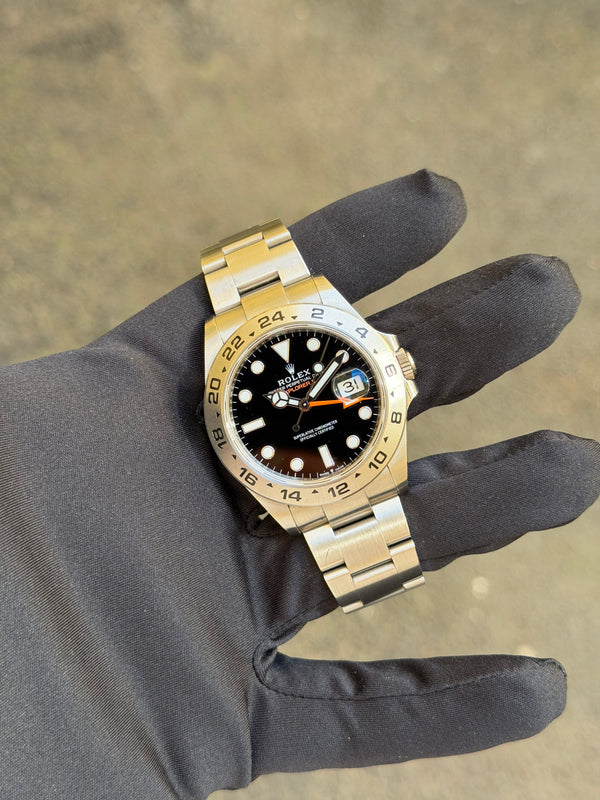 Rolex Watch Explorer II 226570 - Black Dial - Full Set - 2023