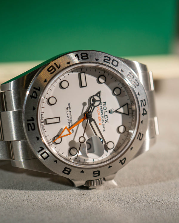 Rolex Explorer II 226570 - Polar White Dial - Full Set (2024)
