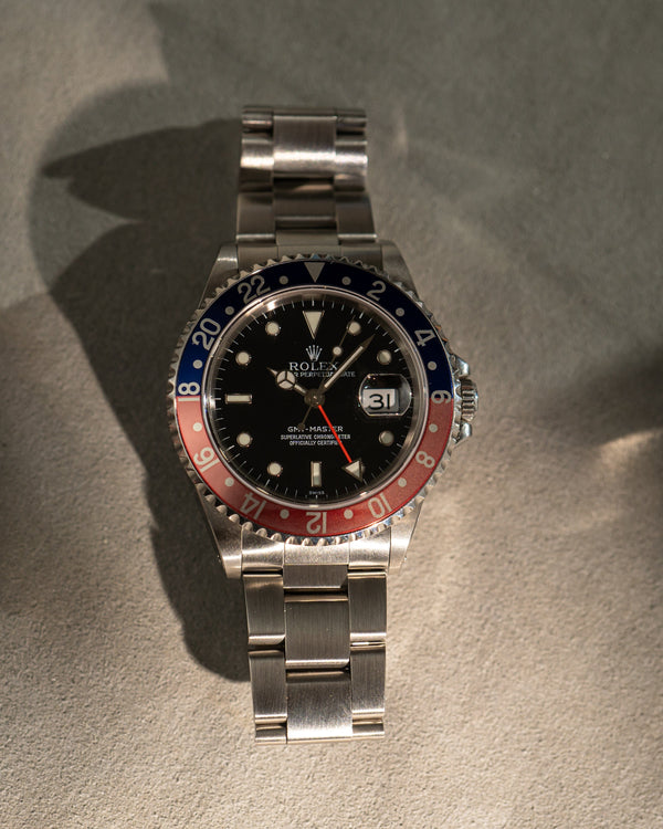 Rolex GMT-Master 16700 - Pepsi Bezel - Full Set Swiss Only (1999)