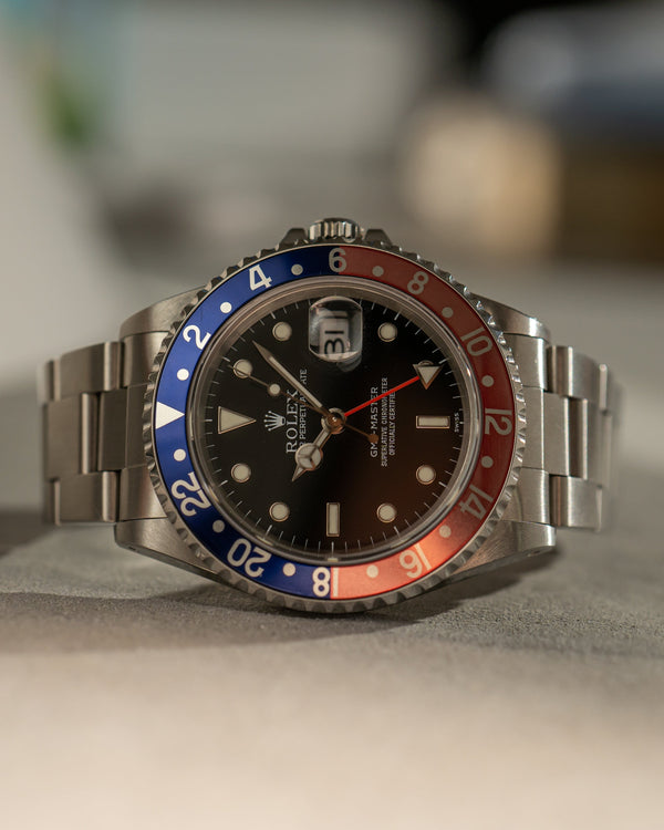 Rolex GMT-Master 16700 - Pepsi Bezel - Full Set Swiss Only (1999)