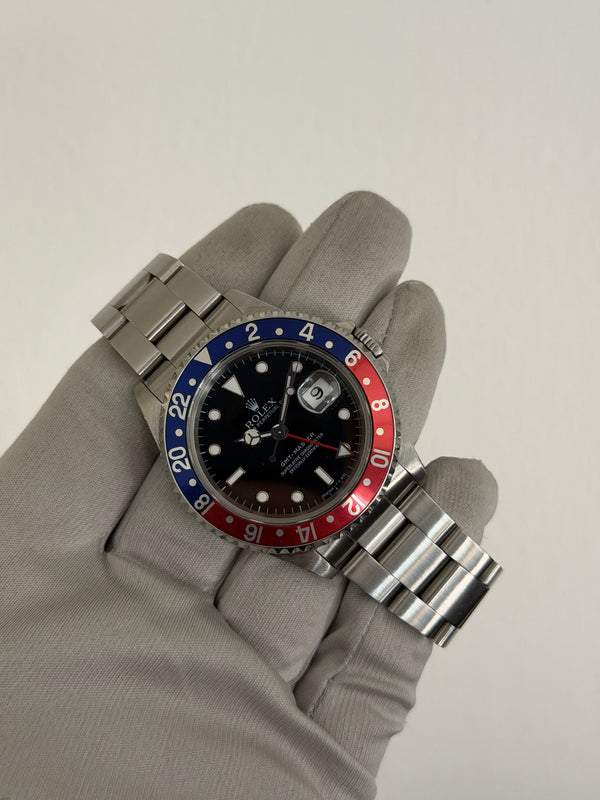 Rolex Watch GMT-Master 16700 - Pepsi - Full Set - 1995