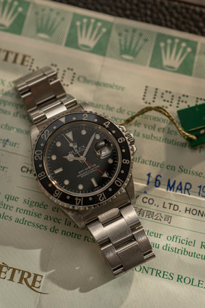 Rolex GMT-Master 16700 - With Papers (1999)