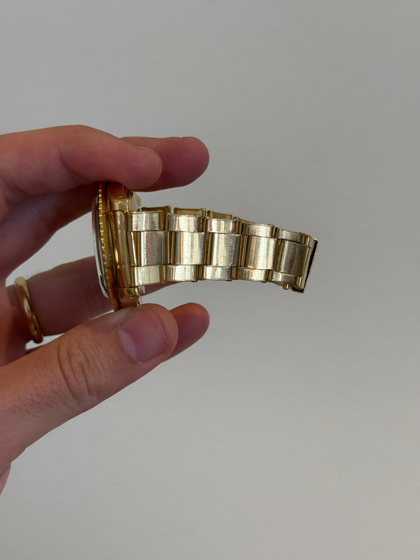 Rolex Watch GMT-Master 1675/8 - Brown Nipple Dial - Yellow Gold - ca. 1970