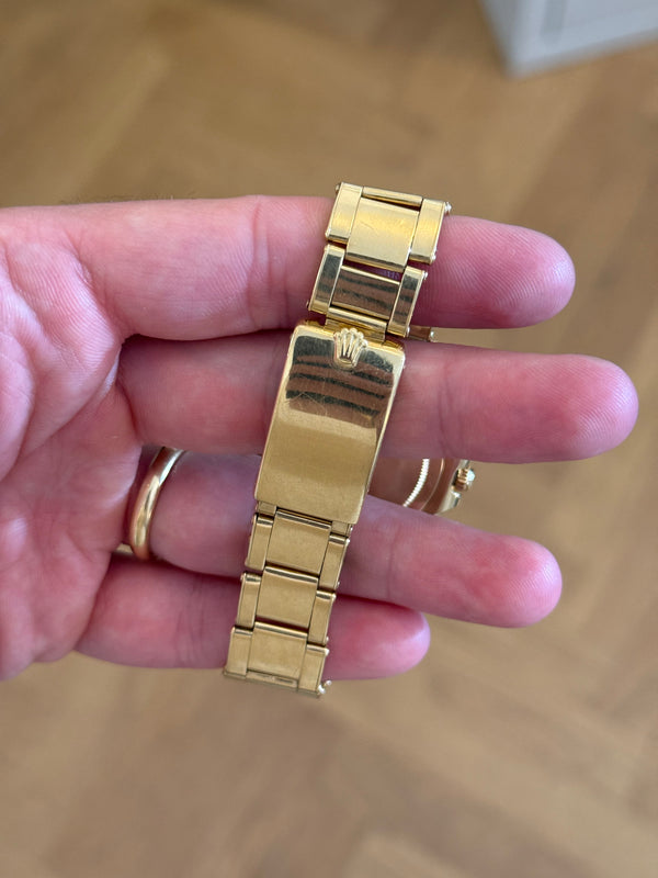 Rolex Watch GMT-Master 1675/8 - Brown Nipple Dial - Yellow Gold - ca. 1970