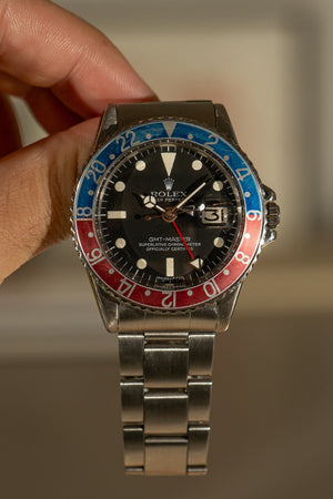 Rolex GMT-Master 1675 – Pepsi Bezel – MK5 Dial (ca. 1972)