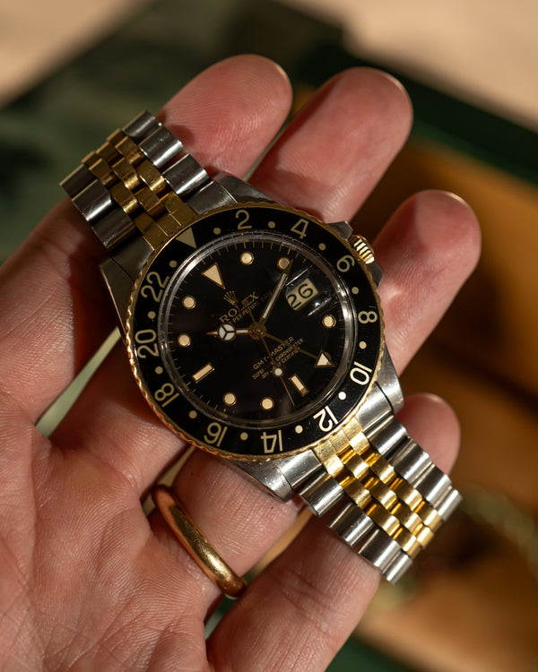 Rolex GMT-Master 16753 – Box & Papers (1989)